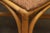 Vintage Bamboo Style Rattan Chair With Tweed Seat For Sale - Image 6 of 11