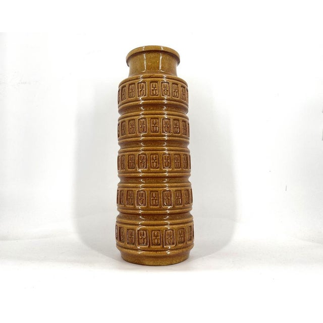 Mid-Century Modern Vintage Ceramic Vase from Scheurich Keramik, 1960s For Sale - Image 3 of 9
