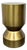 Baker Modern Satin Brass Mae Spot Table For Sale