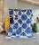 Blue and Ivory Hand-Knotted Moroccan Mrirt Rug, 2010s For Sale - Image 10 of 12