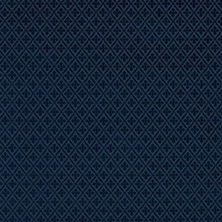 Sample - Schumacher Whittington Chenille Fabric in Blue For Sale