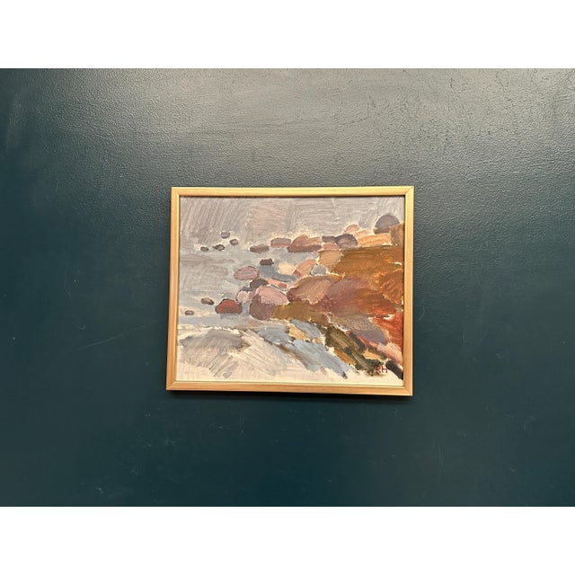 Roger Hägnert, Öland Motif, 1989, Oil Painting on Canvas, Framed For Sale - Image 10 of 17