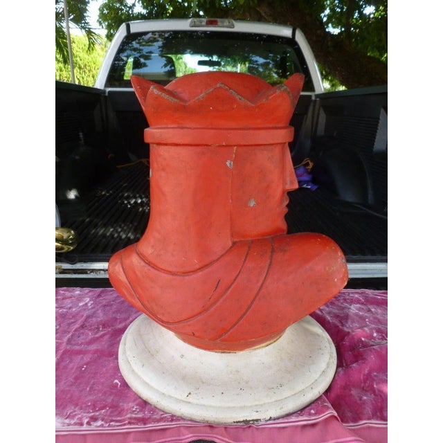 1940s 1940's Vintage Large Art Deco Style Knight Chess Piece Model For Sale - Image 5 of 8