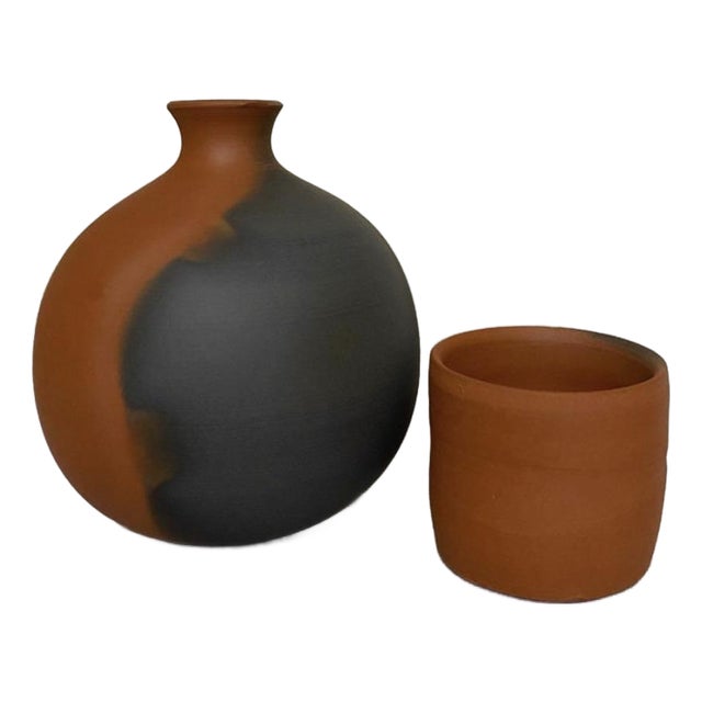 Contemporary Sake Set by Ito Sekusi V For Sale