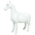 Large 19th Century Chinese Blanc de Chine Porcelain Figure of a Horse For Sale - Image 11 of 11
