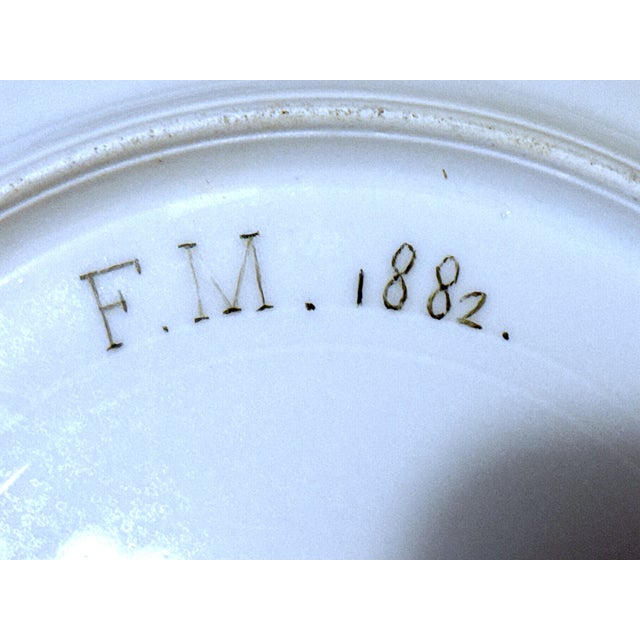 Late 19th Century Limoges Cabinet Plate Collection - Set of 8 For Sale - Image 16 of 16