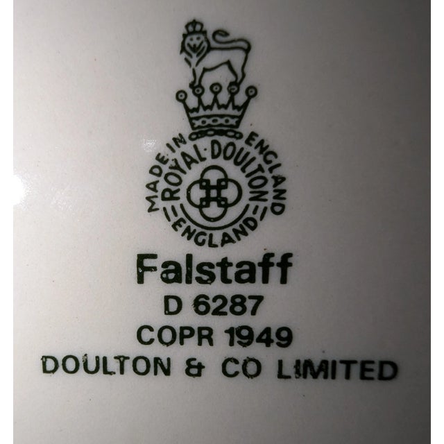 Ceramic Royal Doulton Toby Jug "Sir John Falstaff" For Sale - Image 7 of 7