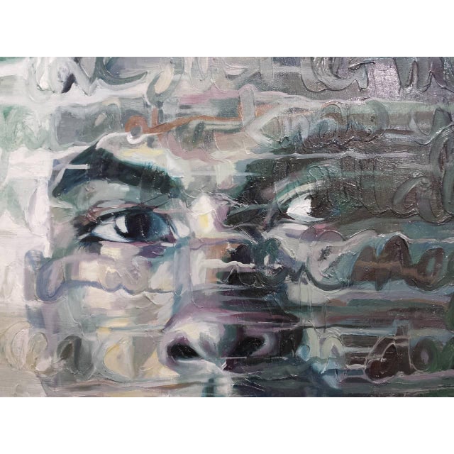 Oil painting on canvas by Christina Major of Miguel (singer) Christina Major was born in Concord, New Hampshire in 1982....