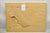 Late 20th Century Decorative Arts Inc. Faux Tortoise Shell Painted Brown & Gold Modern Wall Mirror For Sale - Image 10 of 12