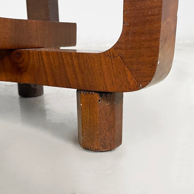 Art Deco Italian Wood Coffer Table with Double Rectangular Top, 1930s For Sale - Image 15 of 16