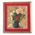 Midcentury French Botanical Still Life W/ Roses For Sale