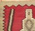 Early 20th Century 1920s Navajo Rug Red Field with Diamond & Serrated Border, Handwoven Southwesten For Sale - Image 5 of 18