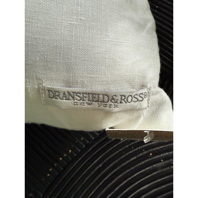 Lumbar Throw Pillow in Soft Velvet For Sale - Image 4 of 5