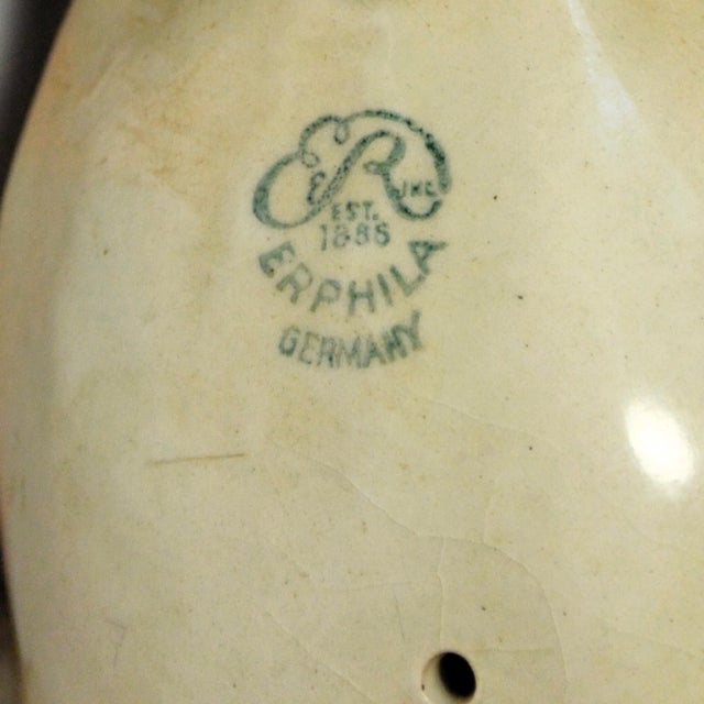 1940s Porcelain Bulldog Figurine Erphila Germany For Sale - Image 9 of 9