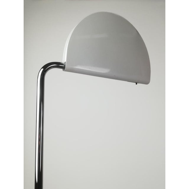 Half Moon Floor Lamp attributed to Bruno Gecchelin for Skipper, Italy, 1970s For Sale - Image 4 of 18