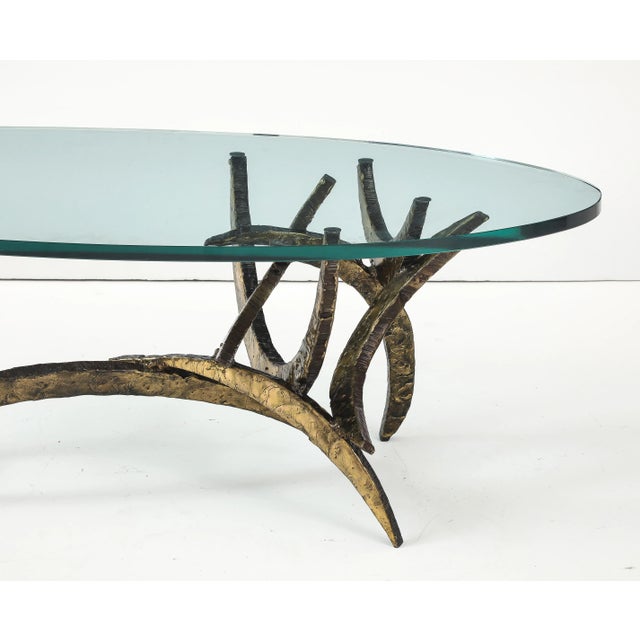 Metal Silas Seandel 1972 Brutalist "Ortega" Coffee Table For Sale - Image 7 of 16