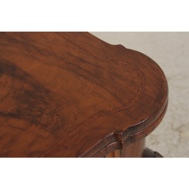 Vintage Burlwood English George II Game Table For Sale - Image 12 of 15