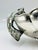 1960s Mexican Silver Plate Center Bowl With Abalone Fish Handles, Signed a.c.t. Taxco For Sale - Image 15 of 18