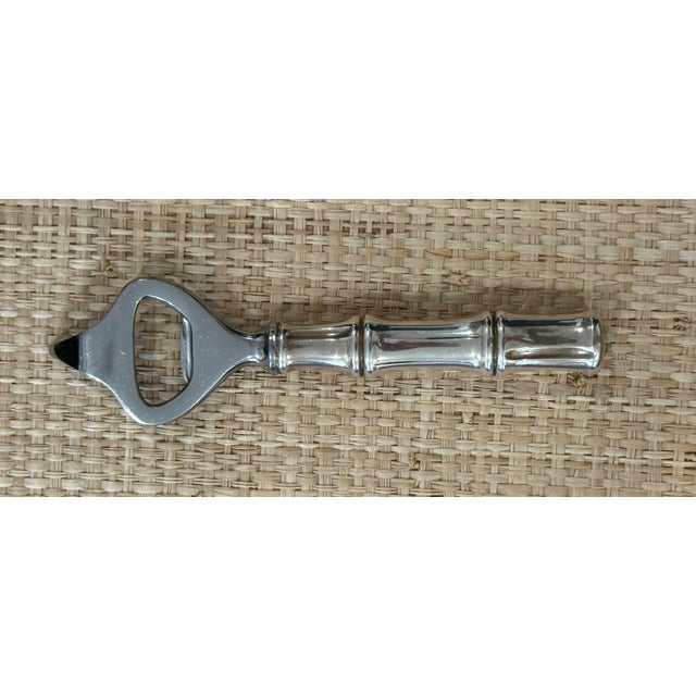 Tiffany and Co. Tiffany & Co Bamboo Sterling Bottle Opener For Sale - Image 4 of 11