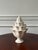 Contemporary White Ceramic Tulipiere Vase For Sale - Image 4 of 10