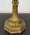Vintage 40" Hollywood Regency Gold Slag Glass Jeweled Crown Table Lamp For Sale - Image 12 of 13