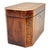 Wood Georgian Yew Tea Caddy with Floral Inlaid Decoration, 1780 For Sale - Image 7 of 12