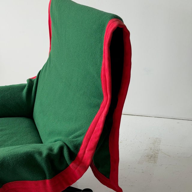Cassina 1980s Sinbad Chair + Ottoman by Vico Magistretti for Cassina For Sale - Image 4 of 12