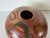 Mid-Century Modern Vintage Handmade Brown Glazed Studio Pottery Vase With Abstract Drip Design – Signed For Sale - Image 3 of 11