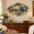 Ceramic Ornate Ceramic Wall Platter With Equestrian Hunting Scene For Sale - Image 7 of 8