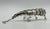Mexican Emilia Castillo Articulated Silver-Plated Brass Lizard Sculpture, Mexico 1980's For Sale - Image 3 of 18