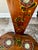 Vintage European Folk Art Hand-Painted Pine Stabelle Chair With Heart Cutout For Sale In Milwaukee - Image 6 of 18