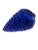 Blue Oversized Vintage Cobalt Blue Glass Grape Cluster Kugel Ornament For Sale - Image 8 of 12