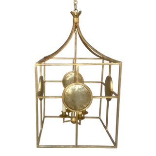 Visual Comfort Gramercy Four Light Chandelier For Sale