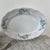 Karolina porcelain Serving Platters (2) and Serving Bowl. 22 karat gold trim, Blue floral pattern. Made in Poland....