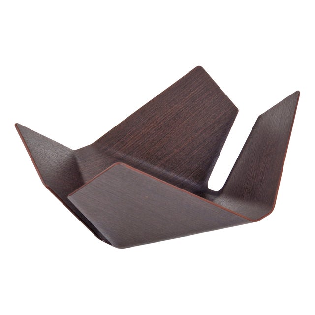 Minimalist Fruit Bowl in Wood by Zoocreative for Delica , 2000s For Sale