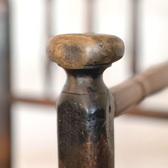 Wood Late 18th Century New England Carver Chair For Sale - Image 7 of 8