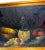 Vintage Jan Bevort Oil on Canvas Still Life With Chianti Bottle For Sale - Image 9 of 11