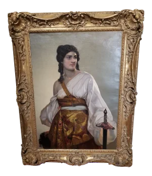 August Heinrich Riedel "Judith" Painting