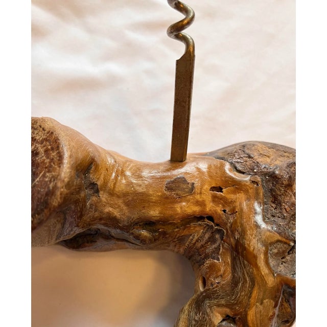 Vintage French Grapevine Corkscrew For Sale - Image 4 of 6