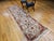 Persian Vintage Tabriz Runner, Fine Hand-Knotted Wool & Silk, Floral Design, Ivory & Red, 3x11 For Sale - Image 3 of 16