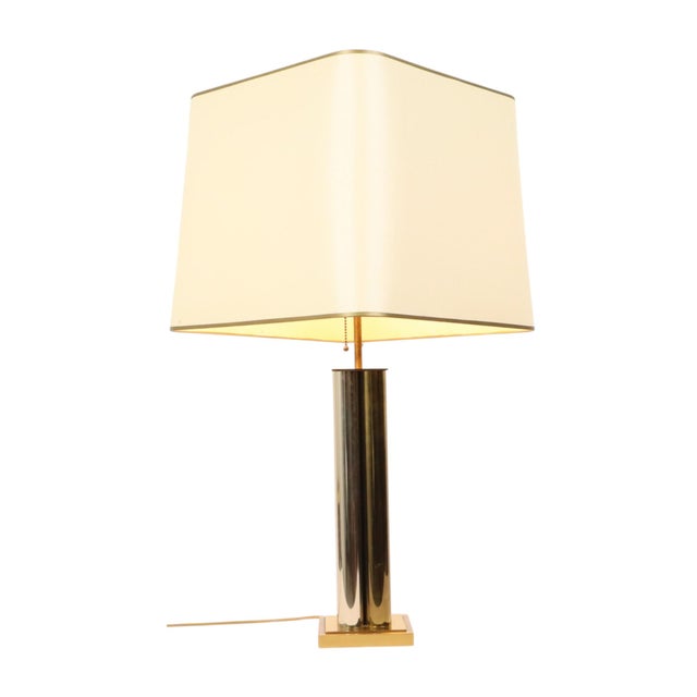 Hollywood Regency Table Lamp in Brass, 1960s For Sale - Image 9 of 18