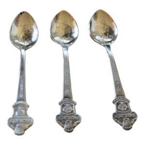 Late 20th Century Rolex Bucherer Collector Spoons - Lucerne (Set of 3)