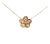 Tiffany & Co. Enchant Garden Flower Diamond 18k Rose Gold Pendant Necklace For Sale
