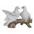 Lefton Porcelain Love Doves Perched on Tree Branch Model No 754 Figurine 4971b For Sale