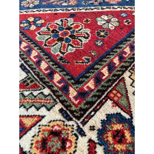 Antique Qashqai Rug, 1890s For Sale - Image 13 of 18