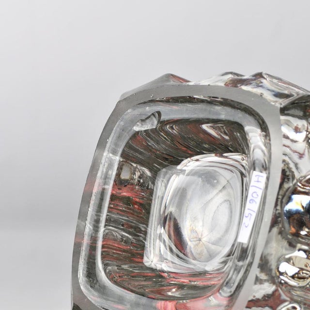 Glass Vase by Vladislav Urban for Sklo Union Rosice, 1960s For Sale - Image 11 of 15