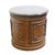 Drexel Drexel Furniture Talavera Collection Contemporary Neoclassical Tuscan Style 30" Round Drum Accent Storage End Table W. Granite Top For Sale - Image 4 of 10