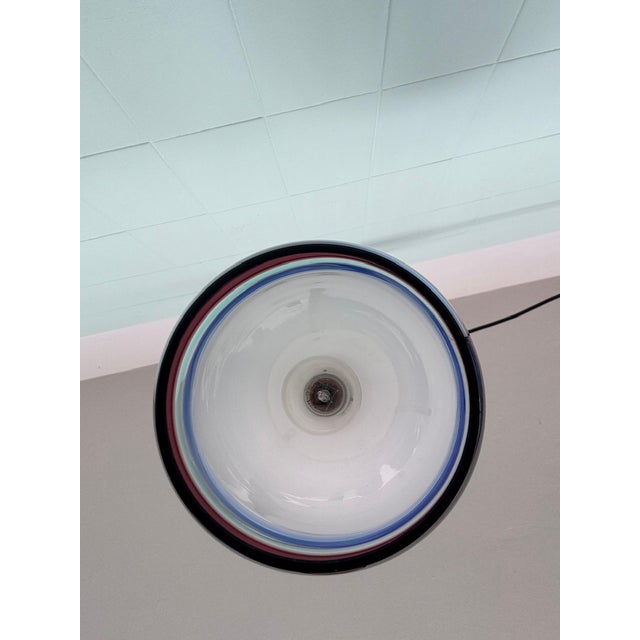 Murano Glass Pendant Lamp attributed to Massimo Vignelli for Venini, 1950s For Sale - Image 13 of 14