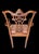 Thomas Chippendale Vintage Chippendale, Georgin Ribbon-Back Armchair With Upholstered Seat For Sale - Image 4 of 8