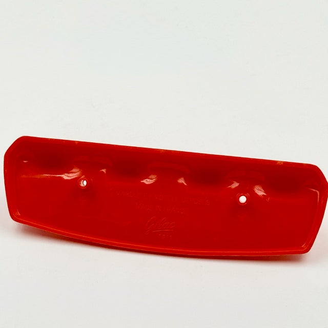 Orange Orange Space Age Wall Hooks by Gilac, 1970s For Sale - Image 8 of 11